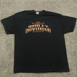 Harley-Davidson shirt‎ mens xl  Peterson's Miami Beach Black Graphic